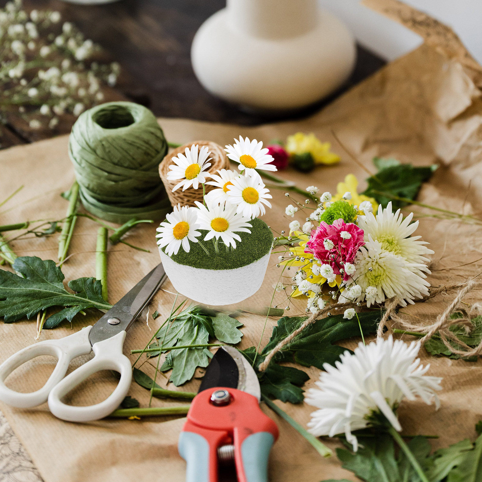 Flower Arrangement Foam Block  - Supply For Florist 리뷰 및 가격