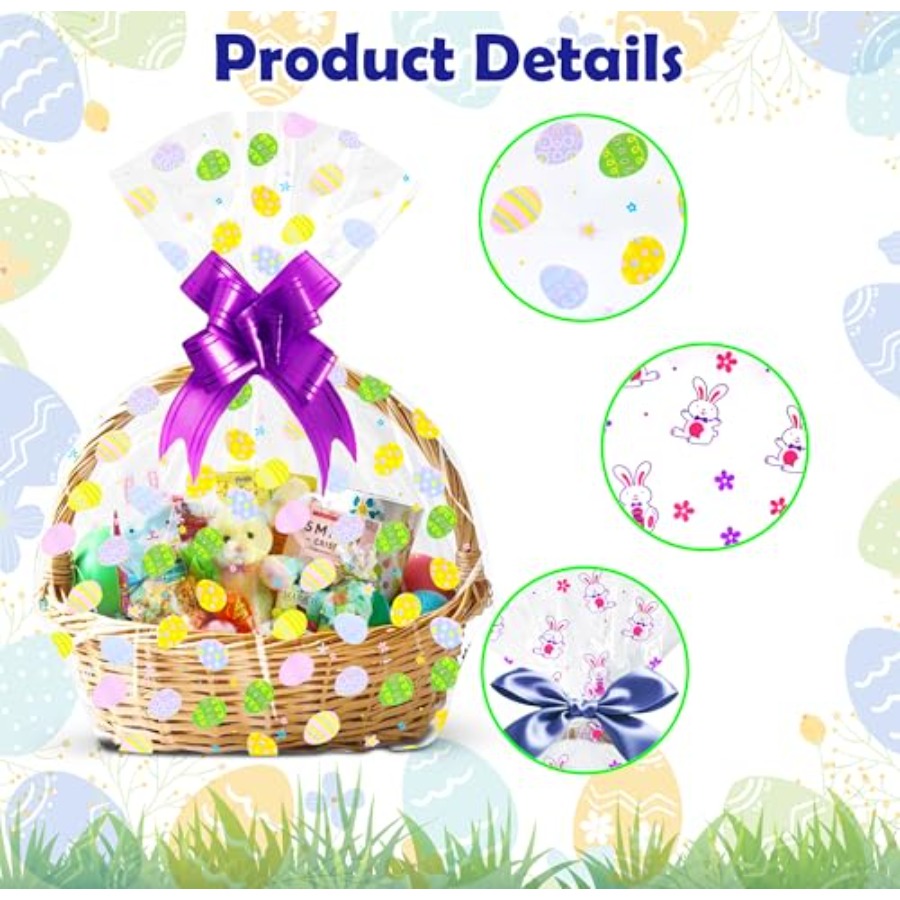Gift Boutique Easter Cellophan - Cellophane Wrap Clear 리뷰 및 가격