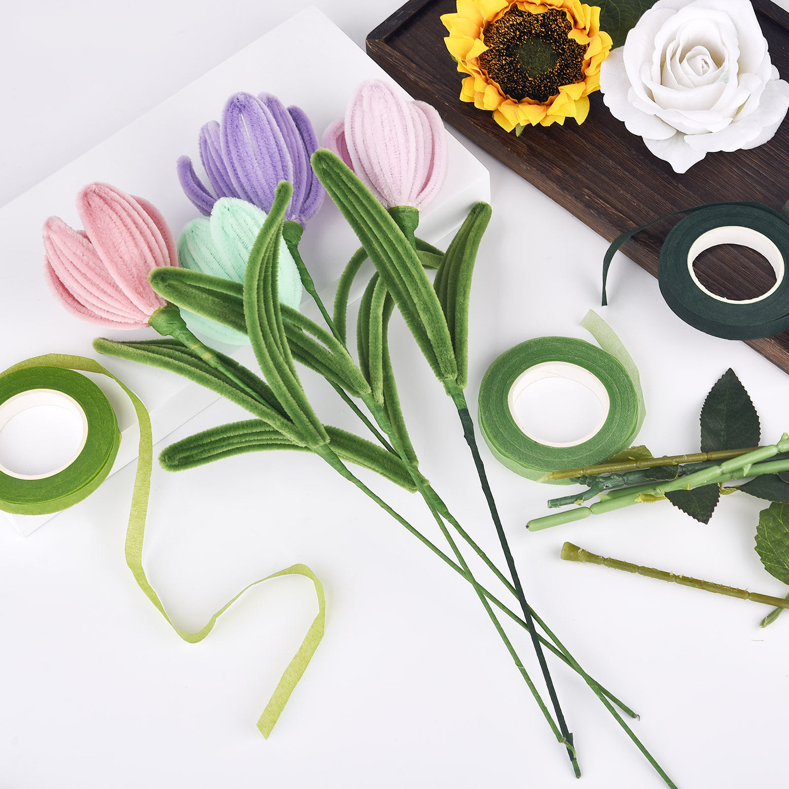 30yards Floral Stem Tape Corsa - Supply For Florist 리뷰 및 가격