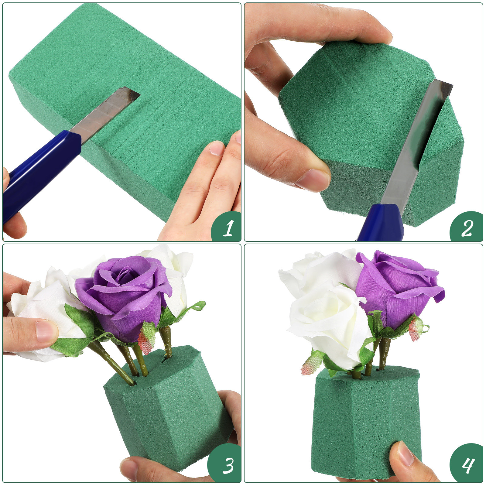 12Pcs Floral Foam Blocks Easy  - Easy Florist Supply 리뷰 및 가격