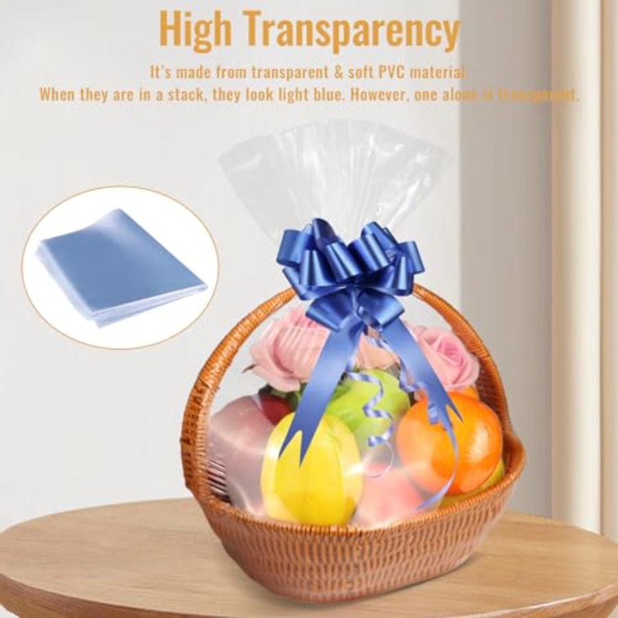 90PCS Shrink Wrap Bags for Chr - Cellophane Wrap Clear 리뷰 및 가격