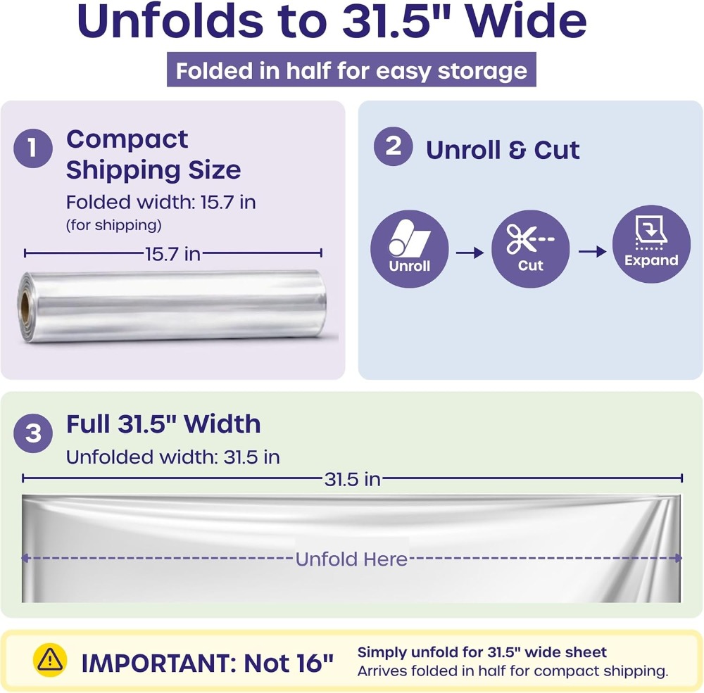 Clear Cellophane Wrap Roll (31 - Cellophane Wrap Clear 리뷰 및 가격