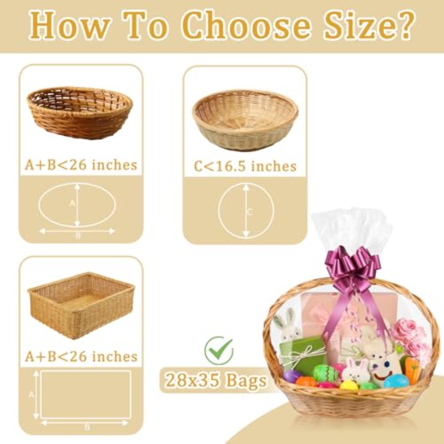 Extra Large Shrink Wrap Bags f - Cellophane Wrap Clear 리뷰 및 가격