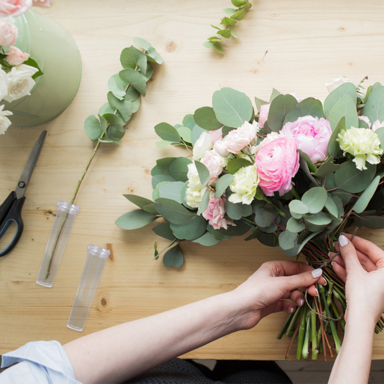 50Pcs Tube for Fresh Flowers P - Supply For Florist 리뷰 및 가격