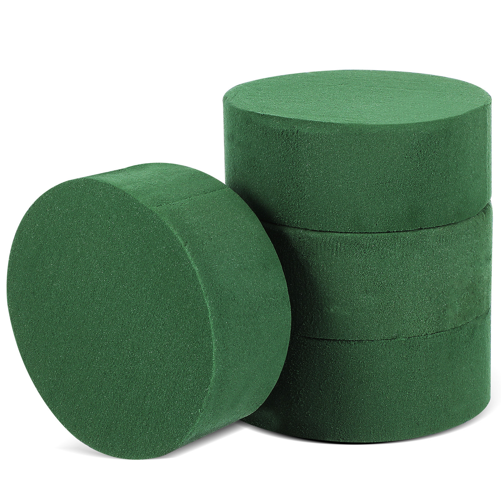 4Pcs Round Floral Foam Flower  - Supply For Florist 리뷰 및 가격