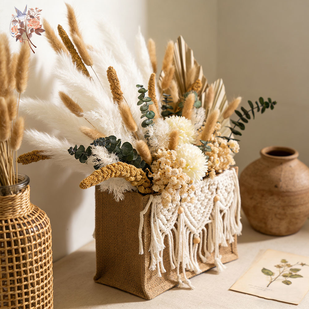 Artificial Dried Flower Bouque - Dried Flower Bunch 리뷰 및 가격