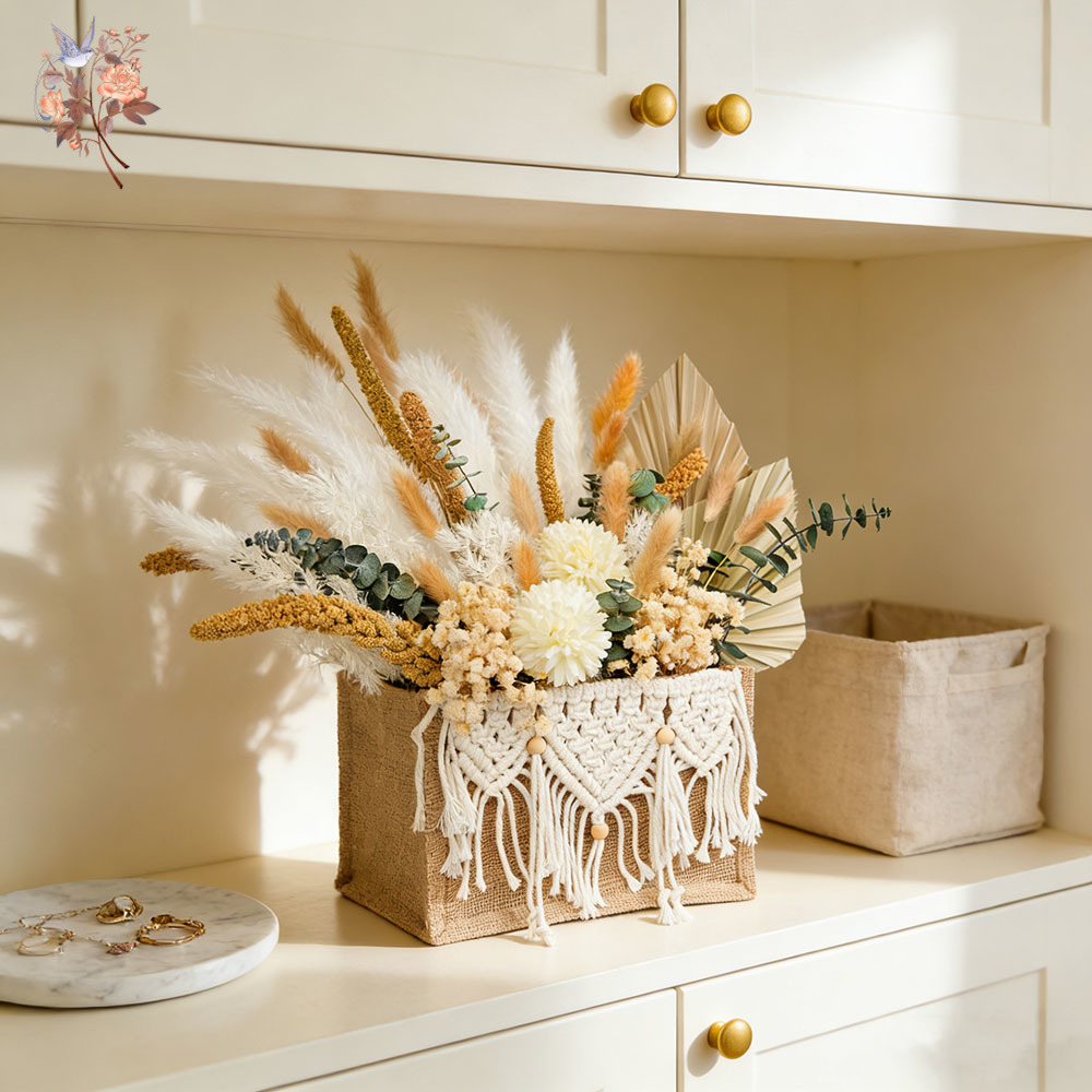 Artificial Dried Flower Bouque - Dried Flower Bunch 리뷰 및 가격