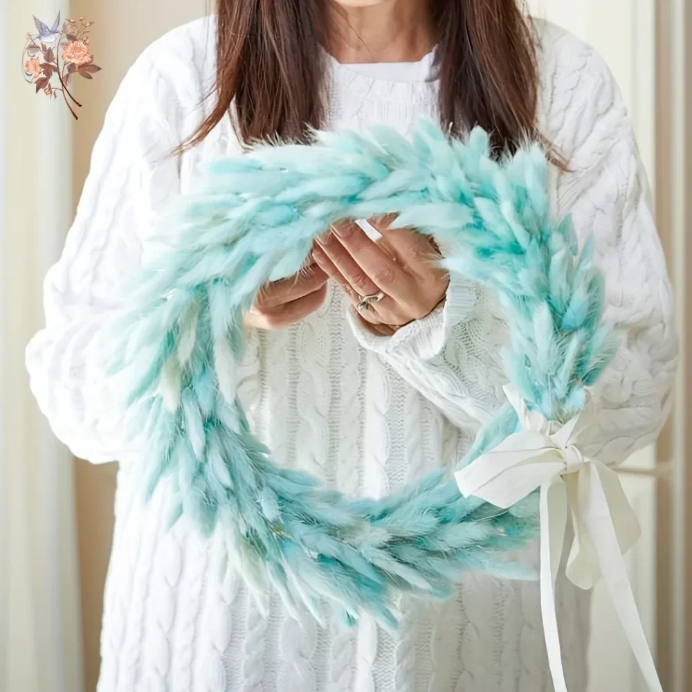 100Pcs Natural Rabbit Tails Gr - Dried Flower Bunch 리뷰 및 가격