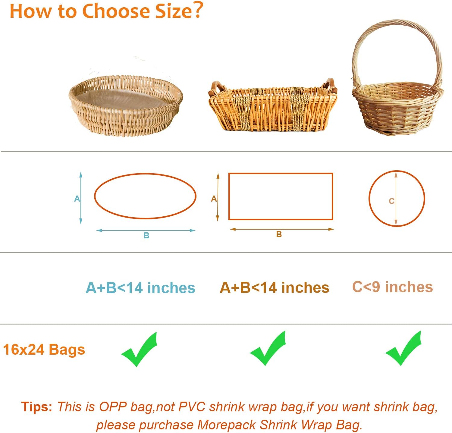 Cellophane Bags,16x24 Inch 20  - Cellophane Wrap Clear 리뷰 및 가격