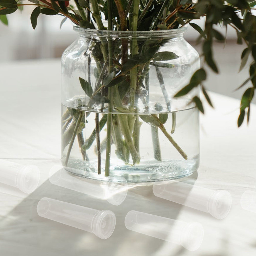 10Pcs Floral Water Tubes Plast - Supply For Florist 리뷰 및 가격