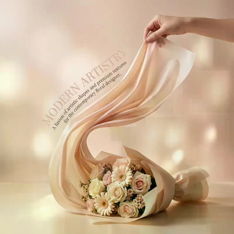 Wrapping Paper Soft Milk Cotto - The Florist Supply Shop 리뷰 및 가격