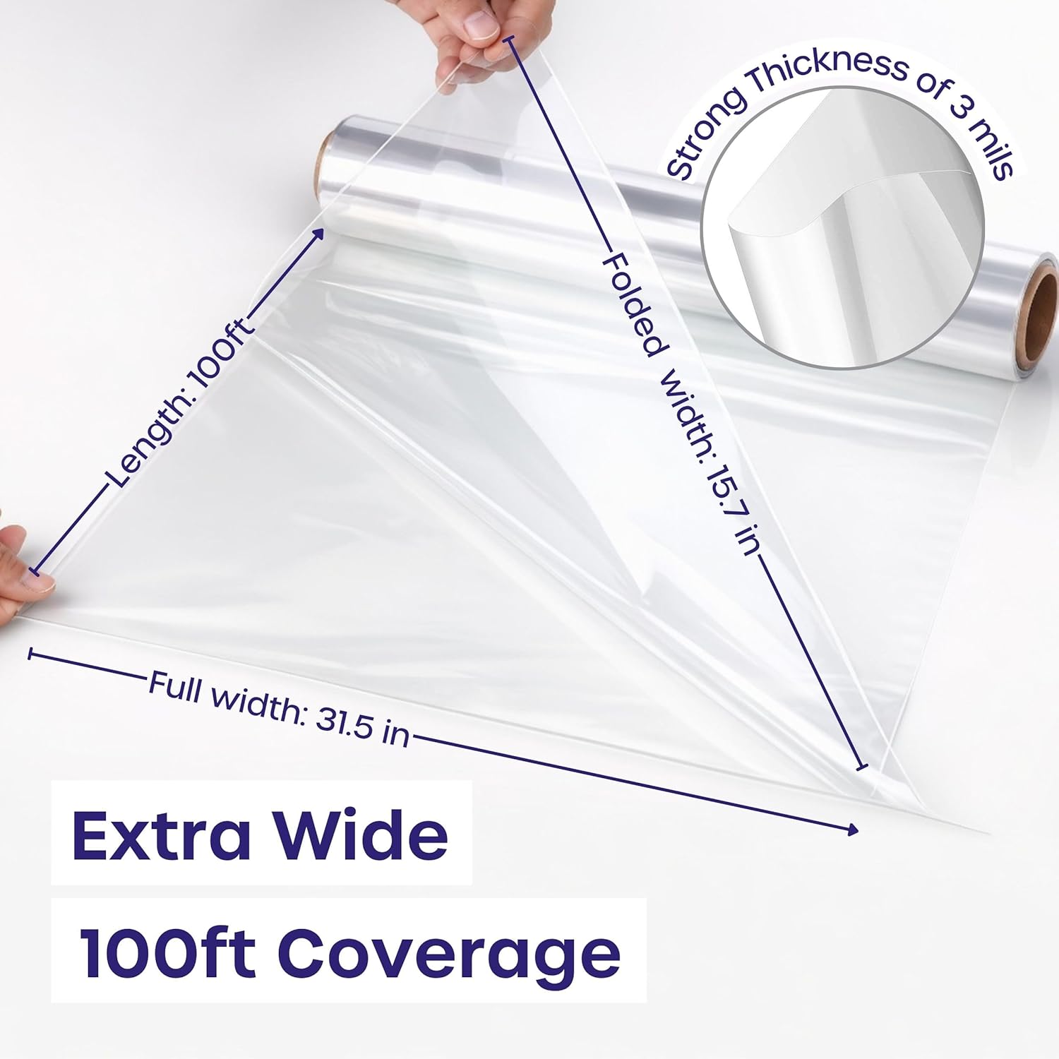 Clear Cellophane Wrap Roll 31. - Cellophane Wrap Clear 리뷰 및 가격
