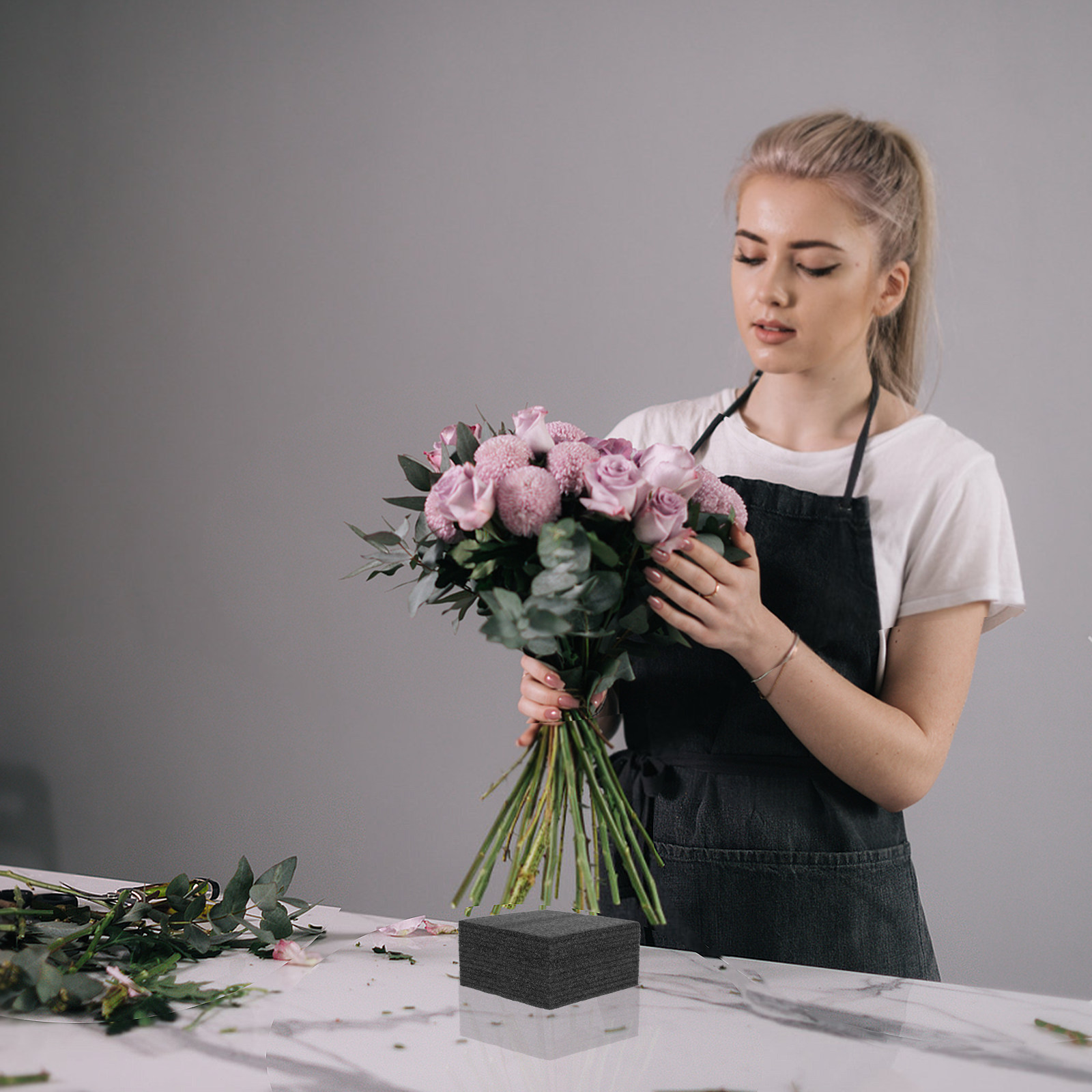 2Pcs Black Floral Foam Sheets  - Supply For Florist 리뷰 및 가격