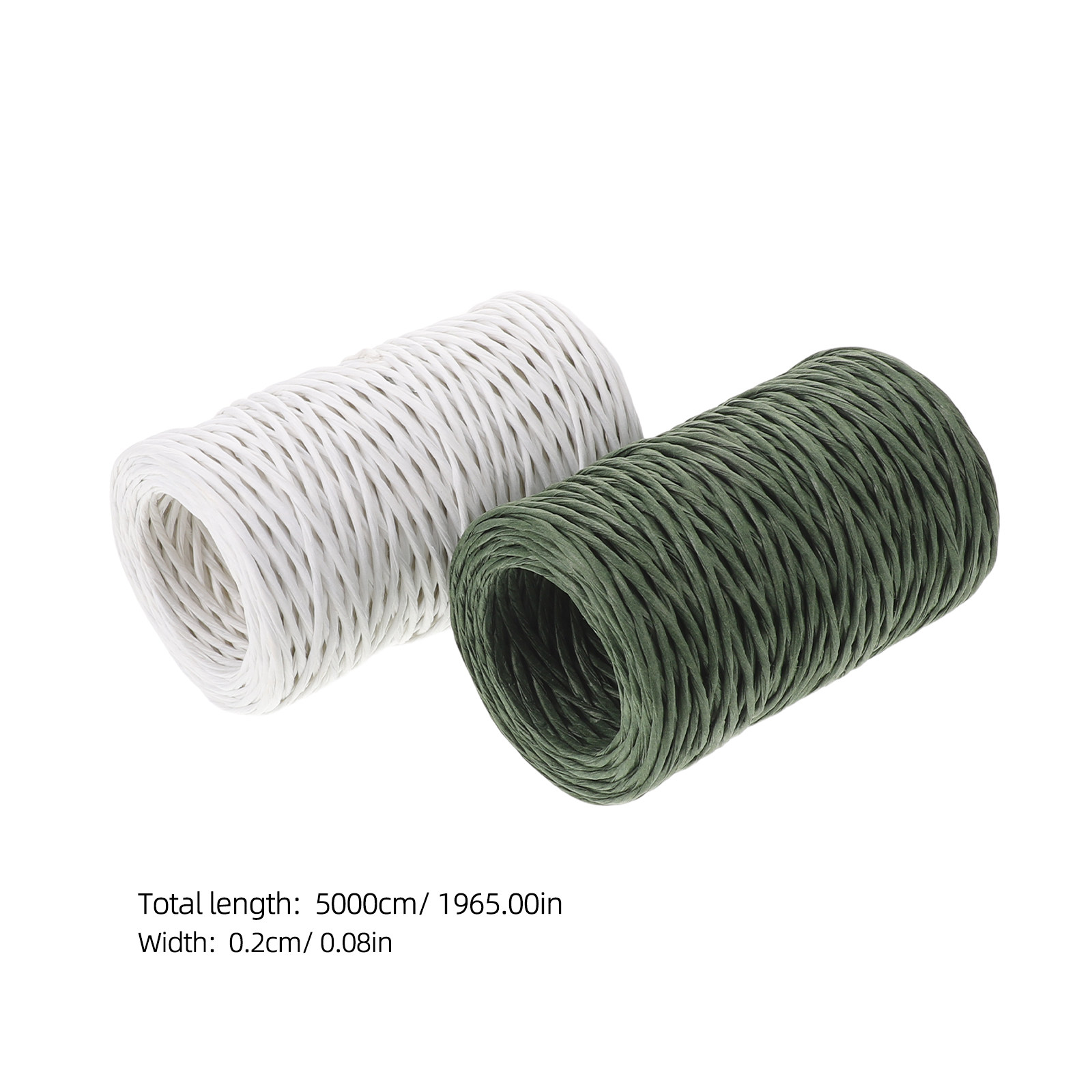 2 Rolls Paper Covered Wire for - Supply For Florist 리뷰 및 가격