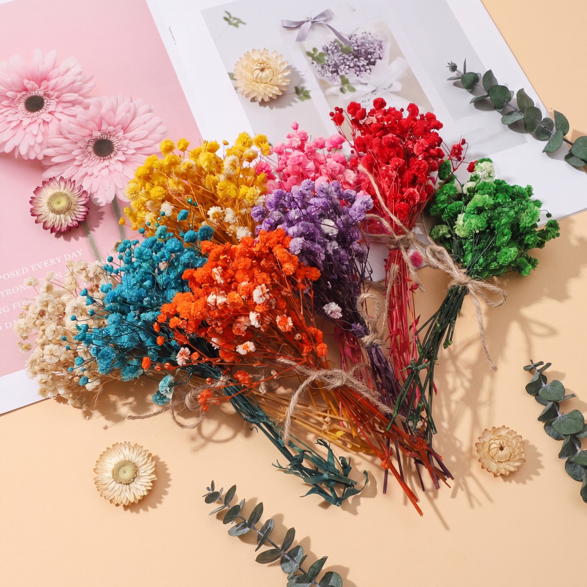 1 Pack Preserved Dried Flower  - Dried Flower Bunch 리뷰 및 가격