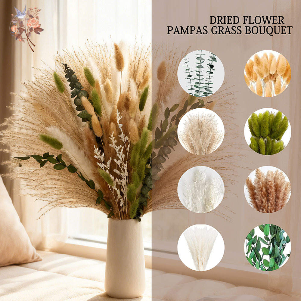 85PCS Natural Dried Flowers Pa - Dried Flower Bunch 리뷰 및 가격