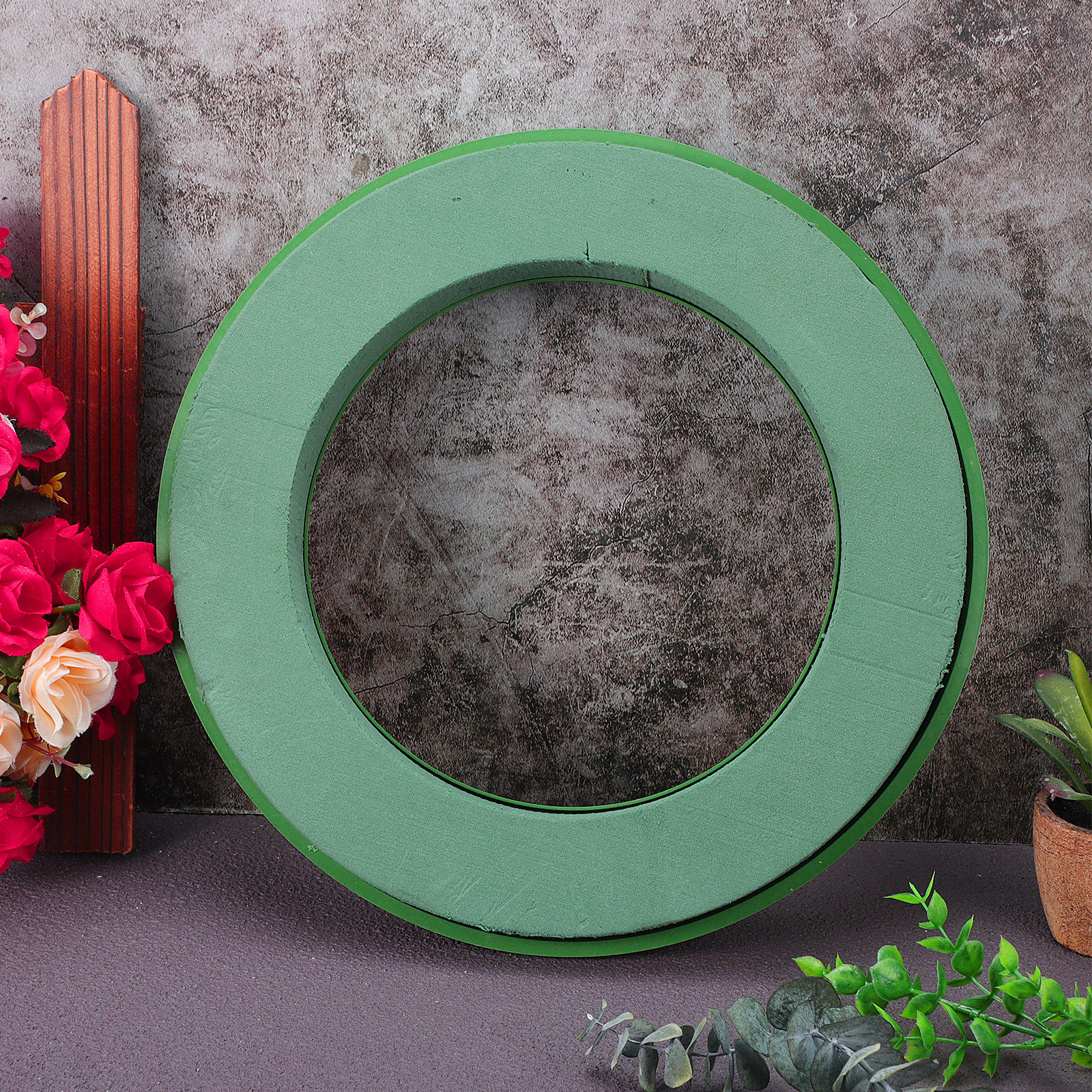 2Pcs Wet Floral Foam Wreath wi - Supply For Florist 리뷰 및 가격