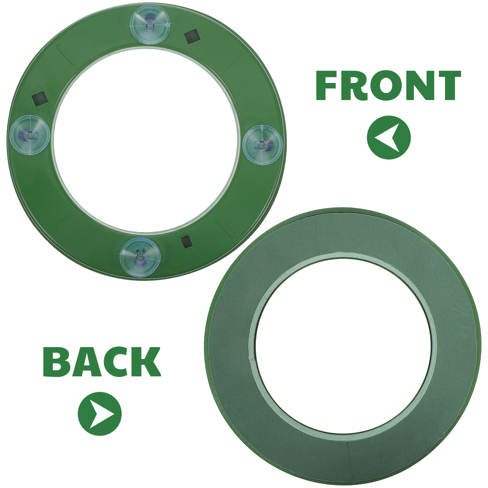 2Pcs Wet Floral Foam Wreath wi - Supply For Florist 리뷰 및 가격