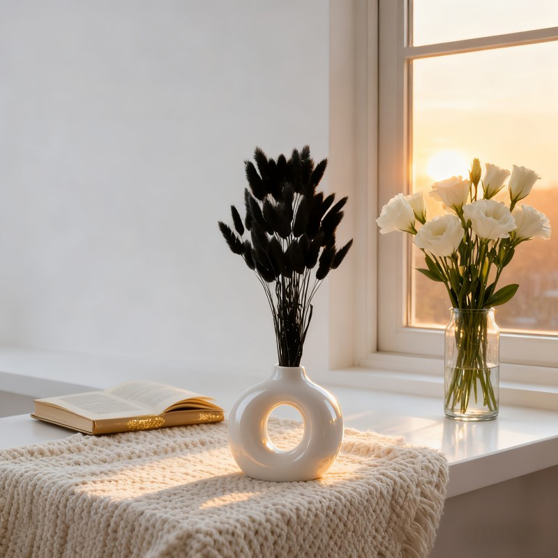 Natural Rabbit Tails Grass Dri - Dried Flower Bunch 리뷰 및 가격