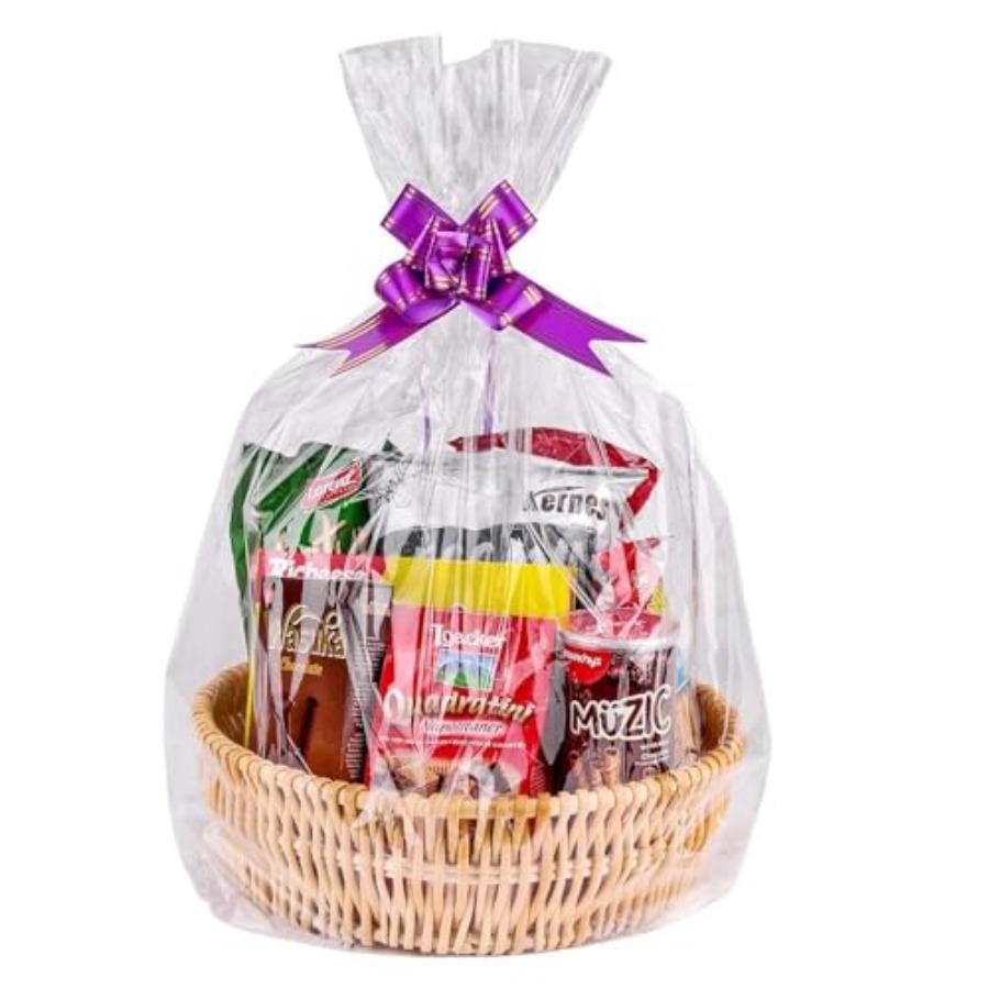 Clear Basket Bags 20Pack Large - Cellophane Wrap Clear 리뷰 및 가격