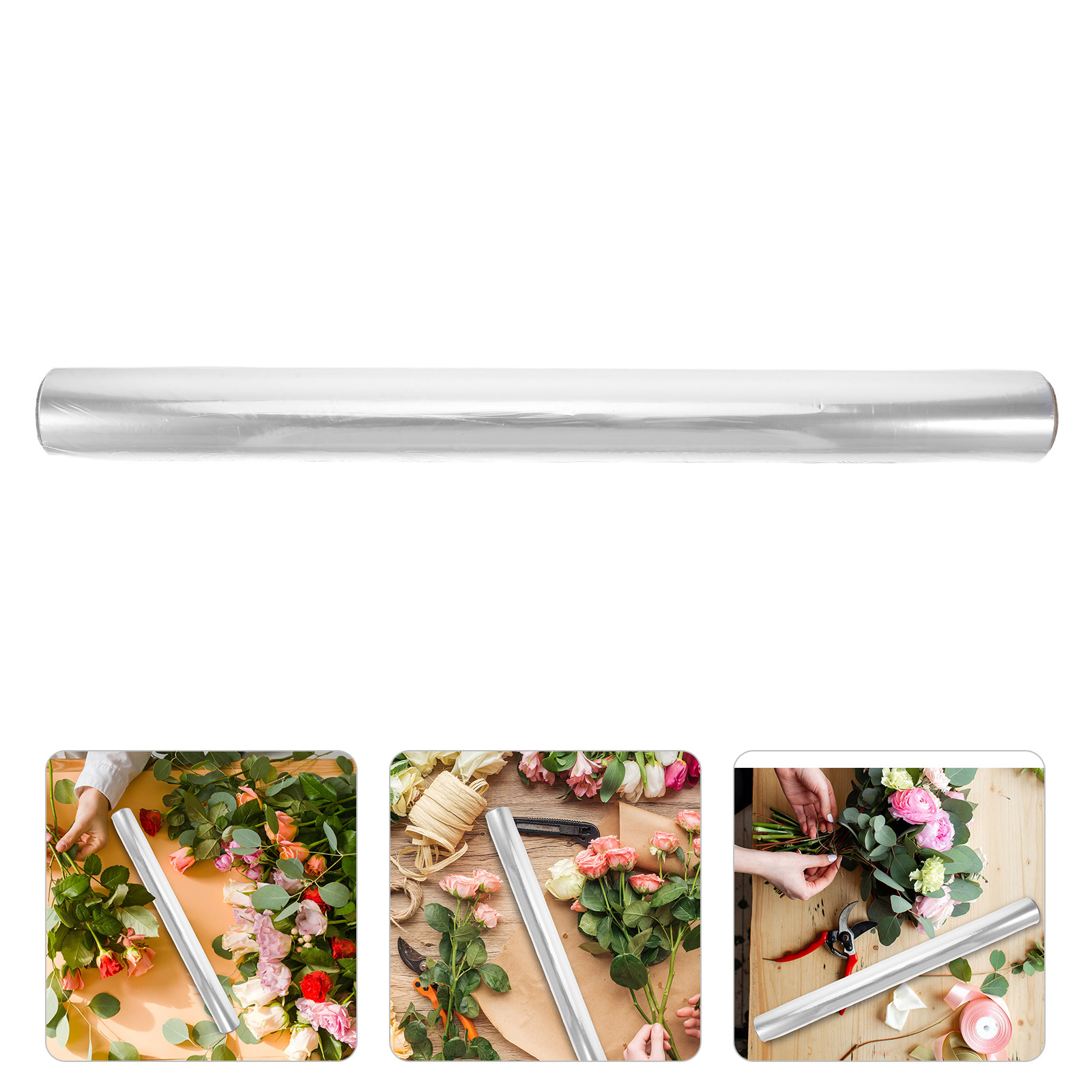 1 Roll Premium Clear Cellophan - Cellophane Wrap Clear 리뷰 및 가격