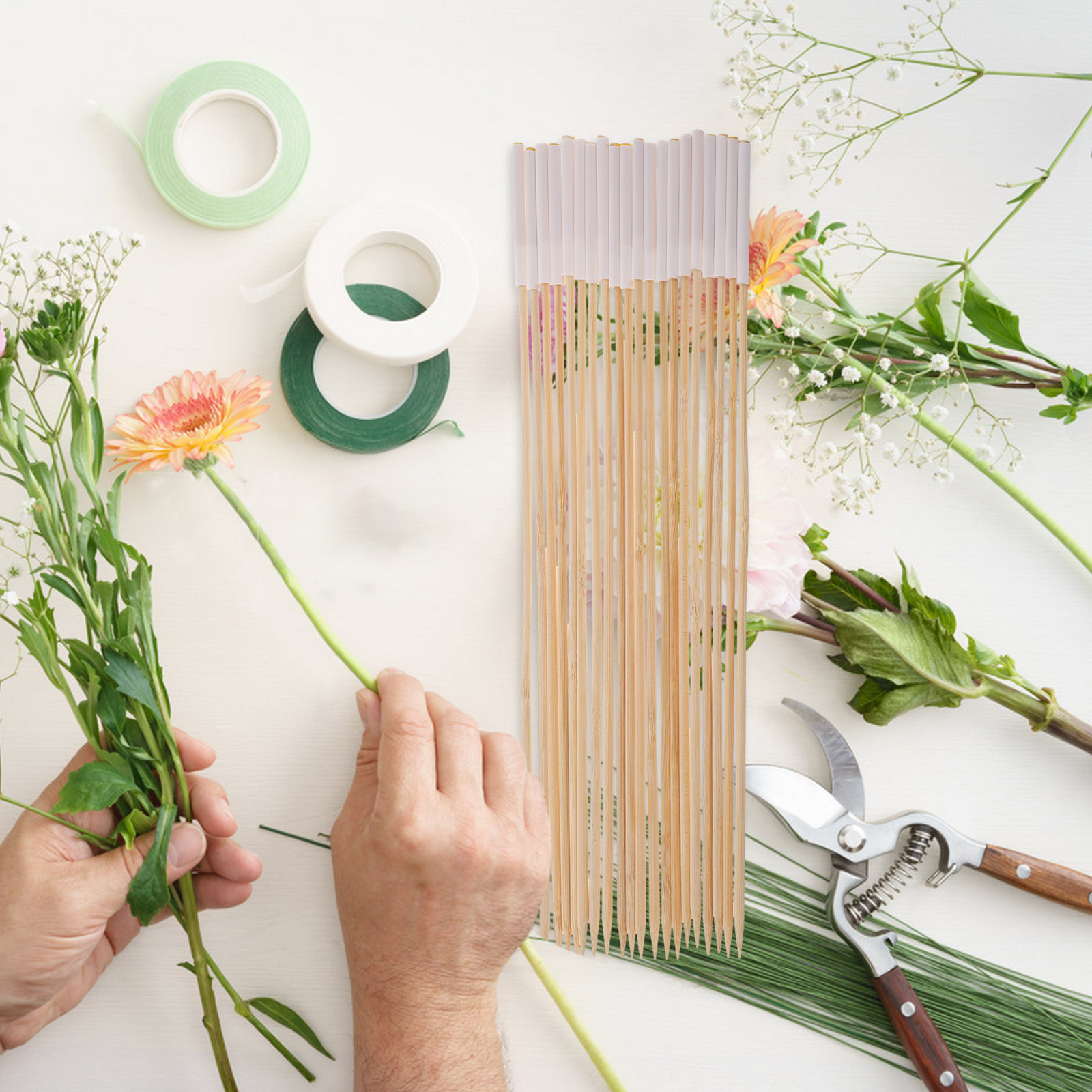 20Pcs Bamboo Craft Sticks Flor - The Florist Supply Shop 리뷰 및 가격
